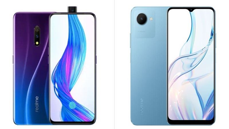 Những điểm khác nhau giữa realme C và realme X