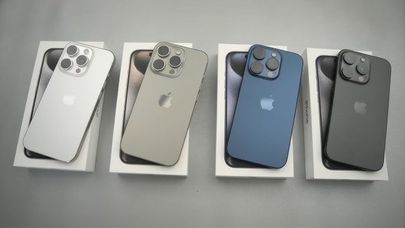 Giá bán của iPhone 15 chính hãng VN/A