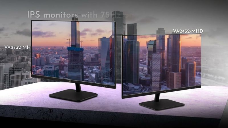 Màn hình ViewSonic với khả năng hiển thị chân thực