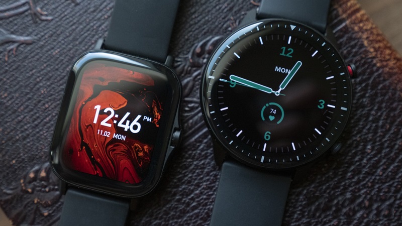 Thời lượng pin của Amazfit GTR và Amazfit GTS