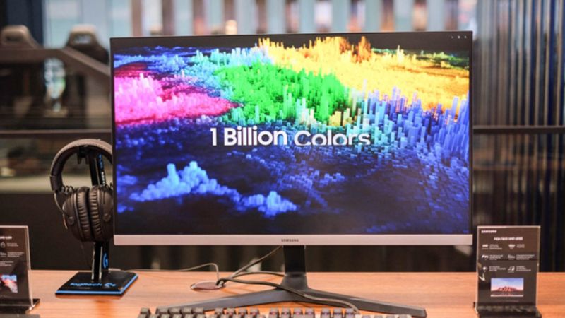 Các mẫu màn hình của Samsung cũng sở hữu tần số quét cao, có thể lên tới 240Hz