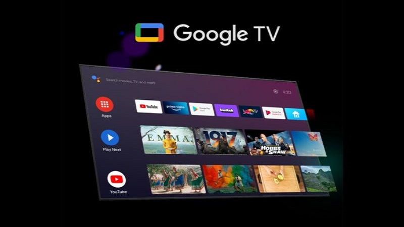 TV Coocaa hoạt động với hệ điều hành thông minh