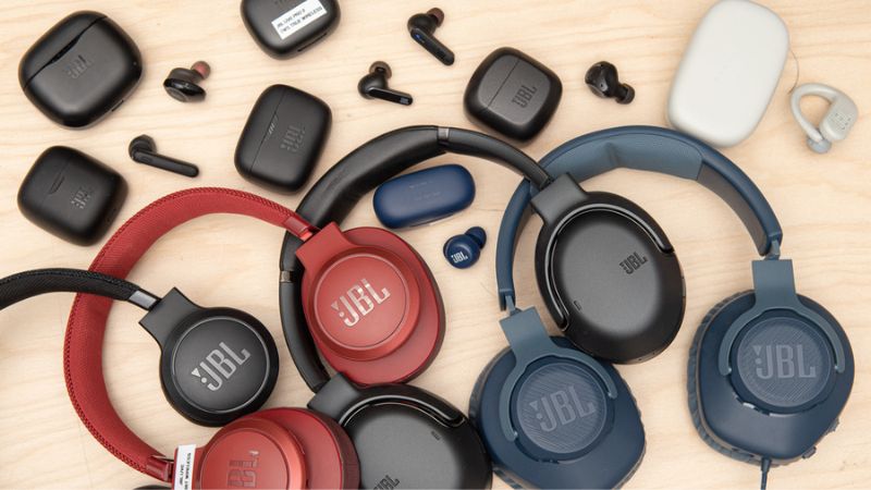 Tai nghe JBL có đa dạng mẫu mã