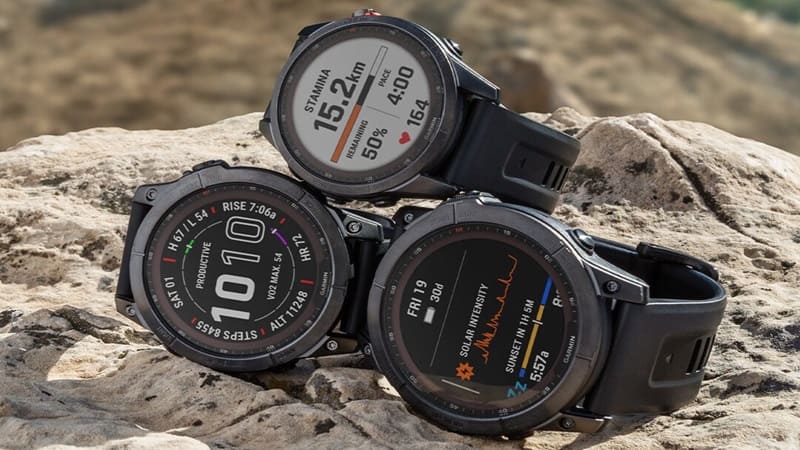 Garmin Fenix 7 Sapphire Solar được thiết kế với đa dạng kích thước hơn