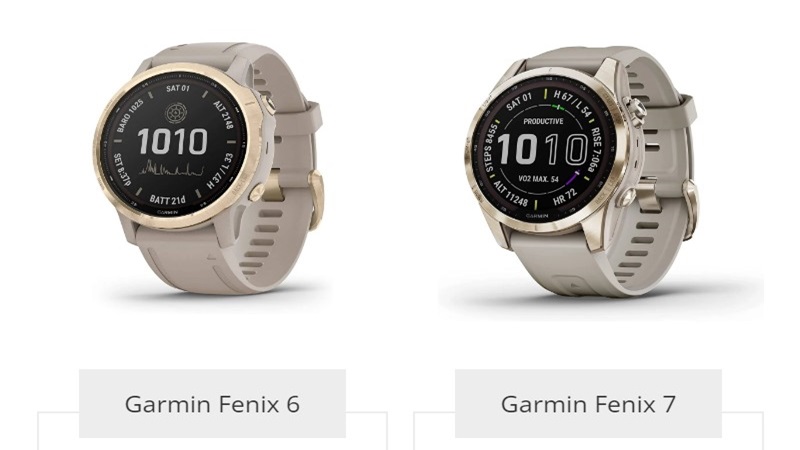 Garmin Fenix 7 và Garmin Fenix 6 - Đâu là phiên bản bạn nên sở hữu?