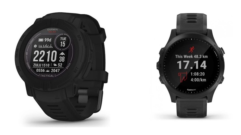 So sánh Garmin Instinct với Garmin Forerunner